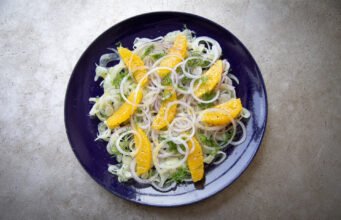 Salada de Erva-Doce com Laranja e Dill
