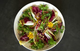 Salada de Folhas com Figo Seco | Receitas