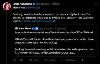 ‘Estou feliz em ajudar a transformar o Twitter’, diz nova CEO em primeira mensagem no cargo | Tecnologia