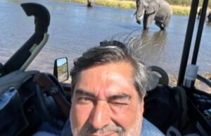 Na África, face a face com um invasor