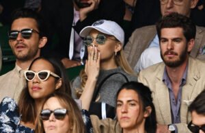 Wimbledon: Ariana Grande e Andrew Garfield assistem final – 16/07/2023 – Celebridades