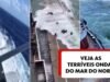 As terríveis ondas do Mar do Norte que bombam no TikTok