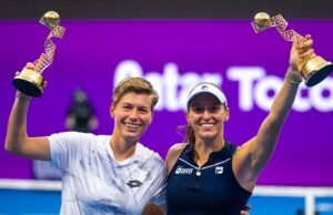 Brasileira Luisa Stefani é campeã de duplas do WTA 1000 de Doha