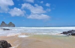 Homem é detido e multado em R$ 10 mil após de pichar monumentos naturais em Fernando de Noronha | Viver Noronha
